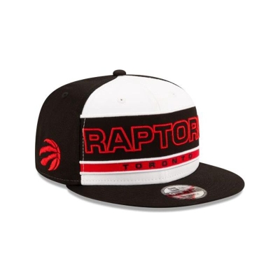 Toronto Raptors Gorra | New Era NBA Stripe 9fifty Snapback Cap Mexico - Negros